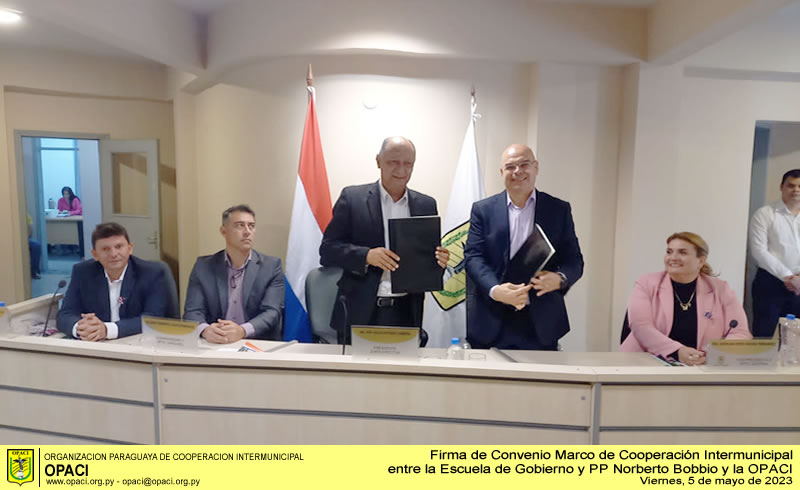 Firma de Convenio Marco de Cooperación Interinstitucional - OPACI