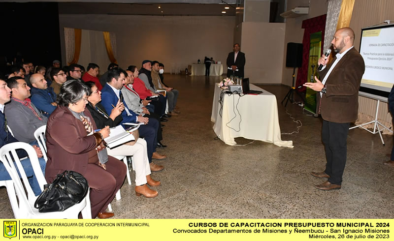Primera Jornada Presupuesto Municipal 2024 - OPACI