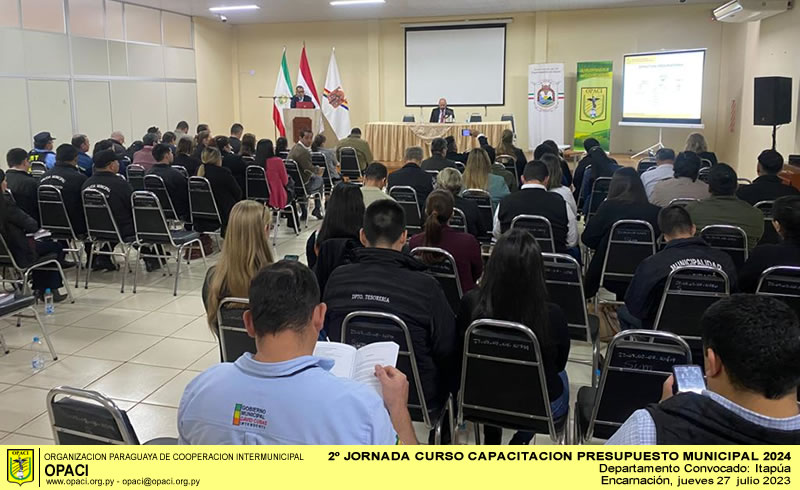 Segunda Jornada Presupuesto Municipal 2024 - OPACI