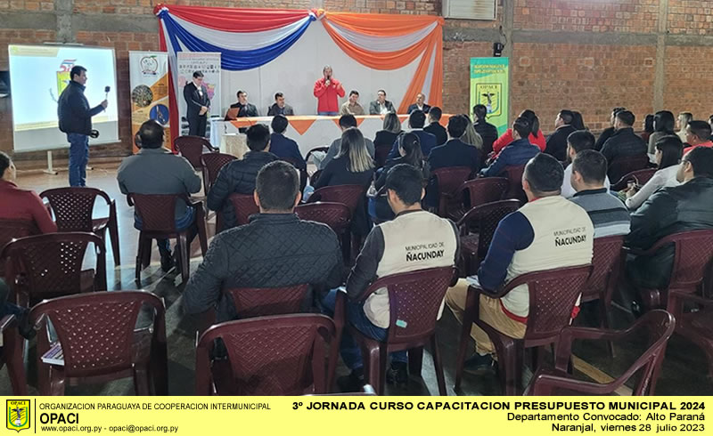 Tercera Jornada Presupuesto Municipal 2024 - OPACI