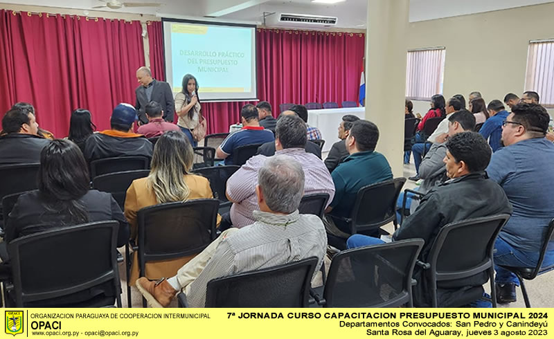 Séptima Jornada Presupuesto Municipal 2024 - OPACI