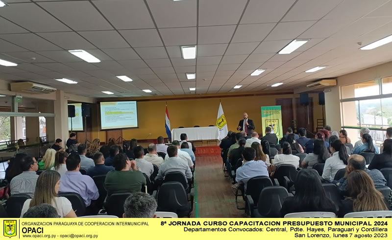 Octava Jornada Presupuesto Municipal 2024 - OPACI