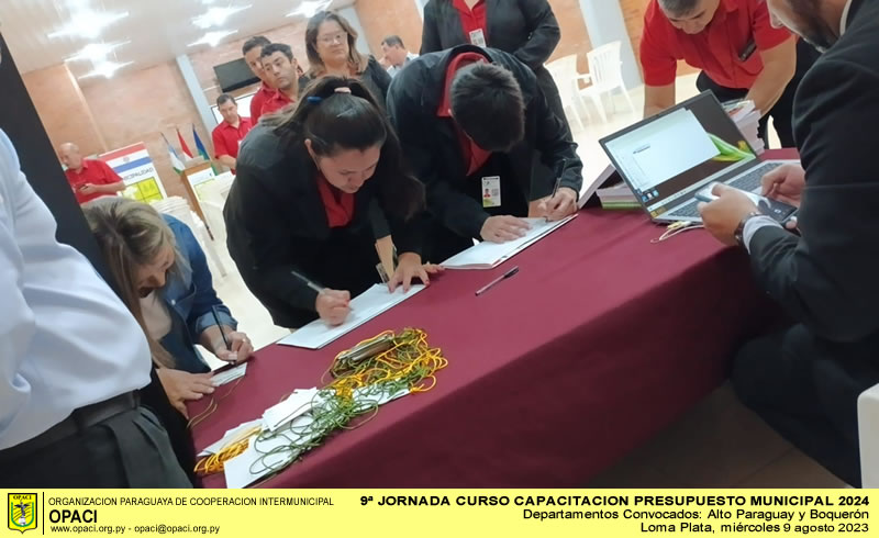 Novena Jornada Presupuesto Municipal 2024 - OPACI
