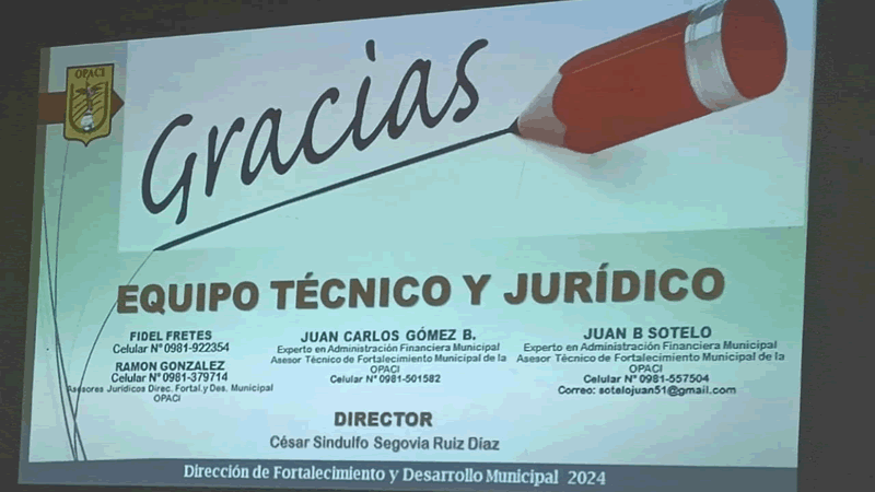 2ª Jornada de Capacitación sobre Presupuesto Municipal 2025 - OPACI